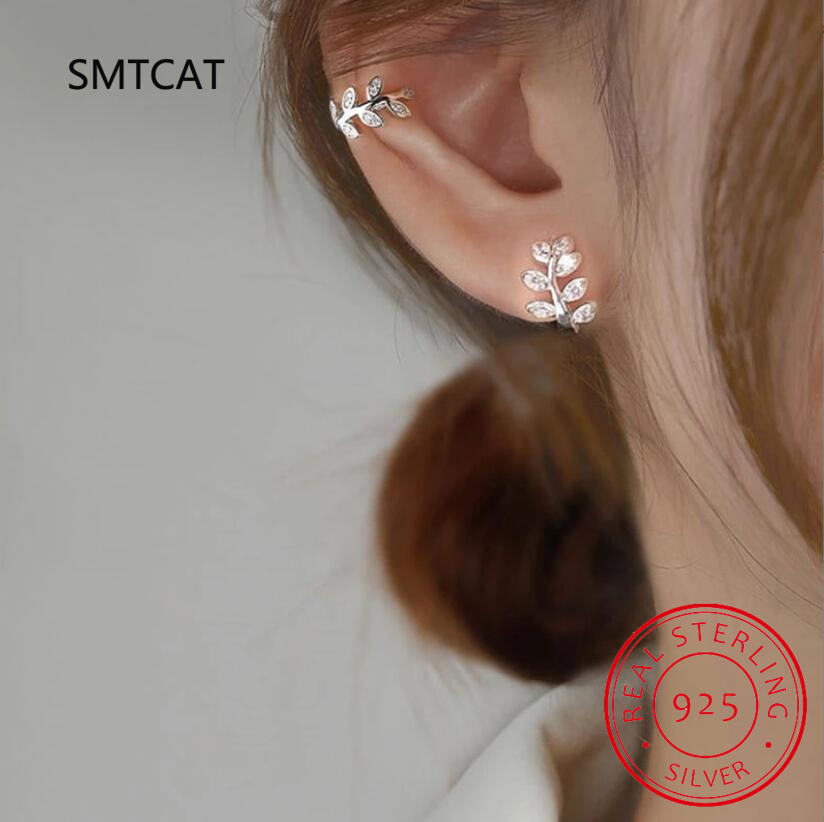 Ear Cuff No Piercing - 925 Sterling Silver Ear Cuff For