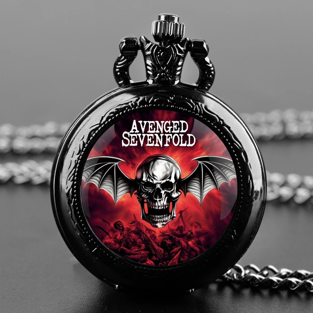 Unique Jewelry Watches - Avenged Sevenfold Design Glass Dome Quartz