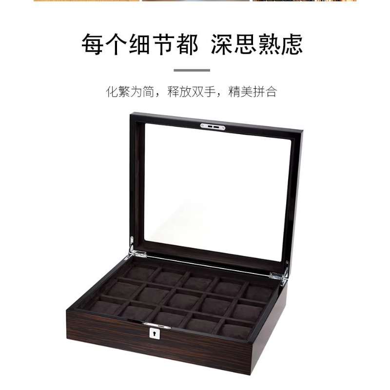 Jewelry With Watches - Hxl wooden piano lacquer multi-position watch