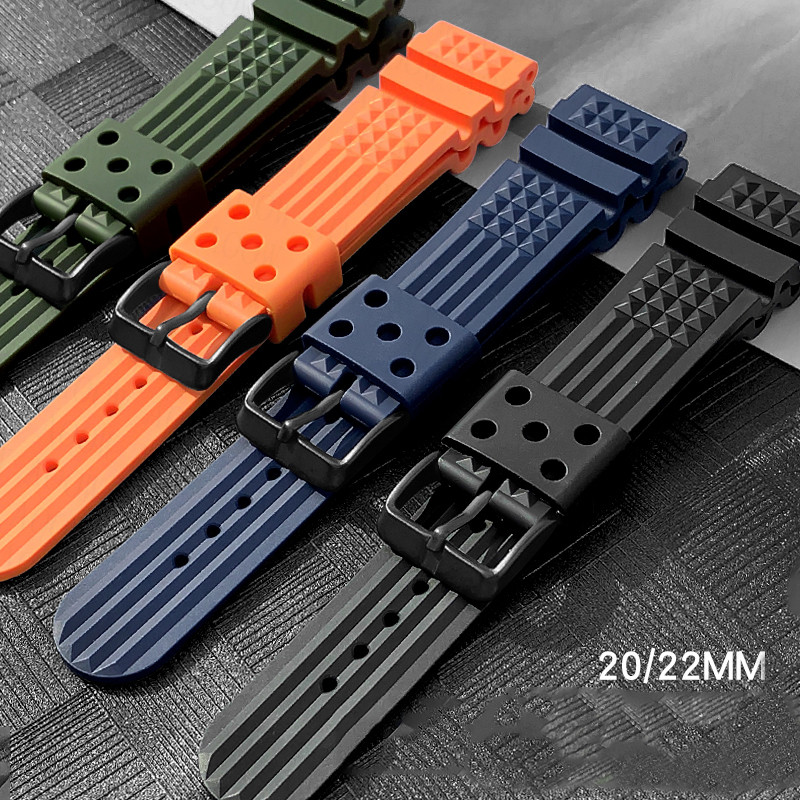 Seiko Watch Prospex - TPU Rubber Strap for Seiko Citizen