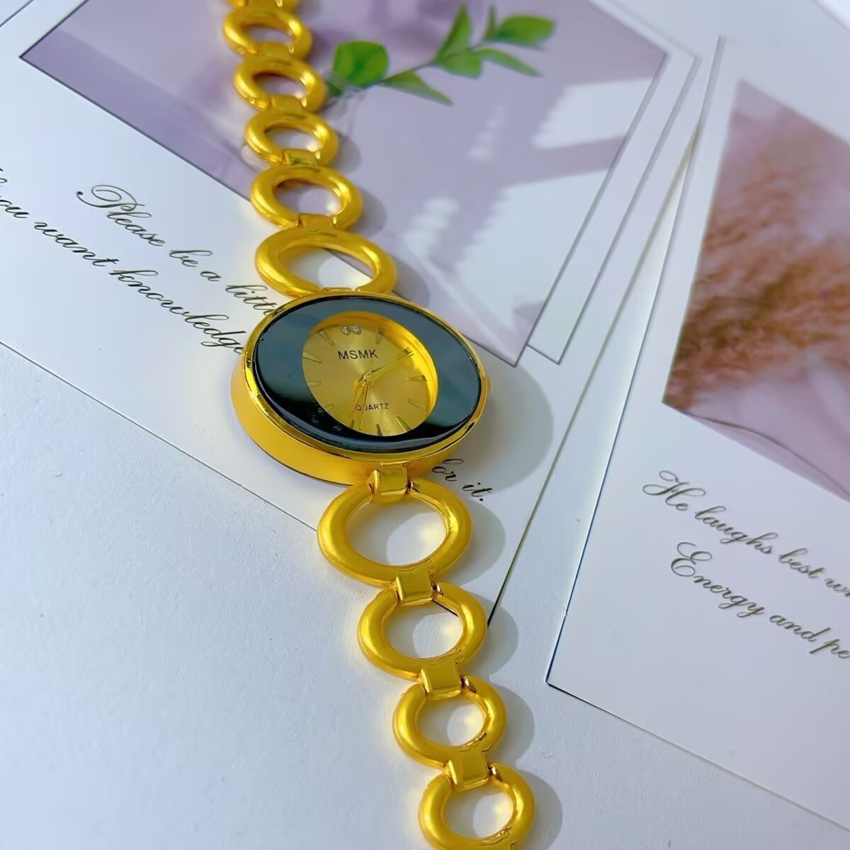 Jewelry With Watches - New American 24K Gold Plated Watch