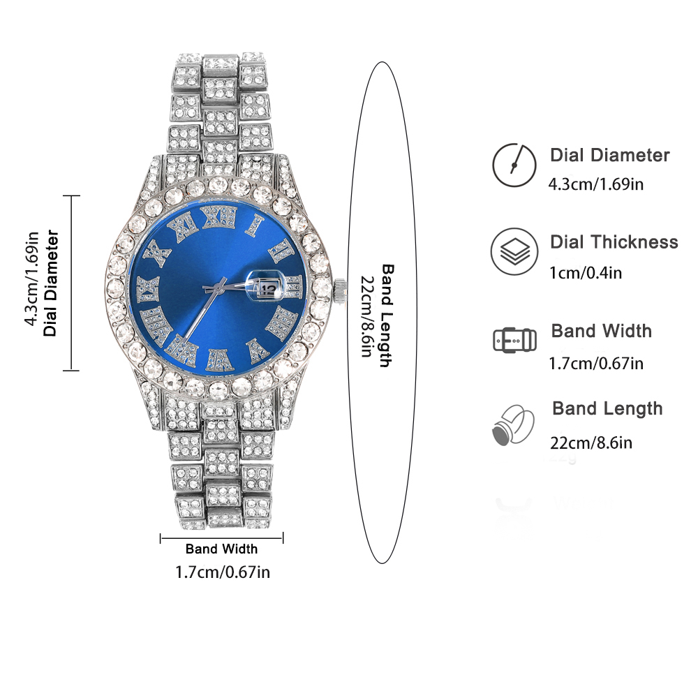 3pcs Hip-hop Watch Jewelry Set - огляд і ціна Mystery Jewelry Jar Watches