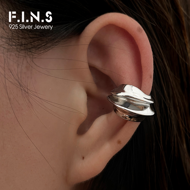 F.I.N.S 1PC Exaggerated Wide S - огляд і ціна Ear Cuff No Piercing