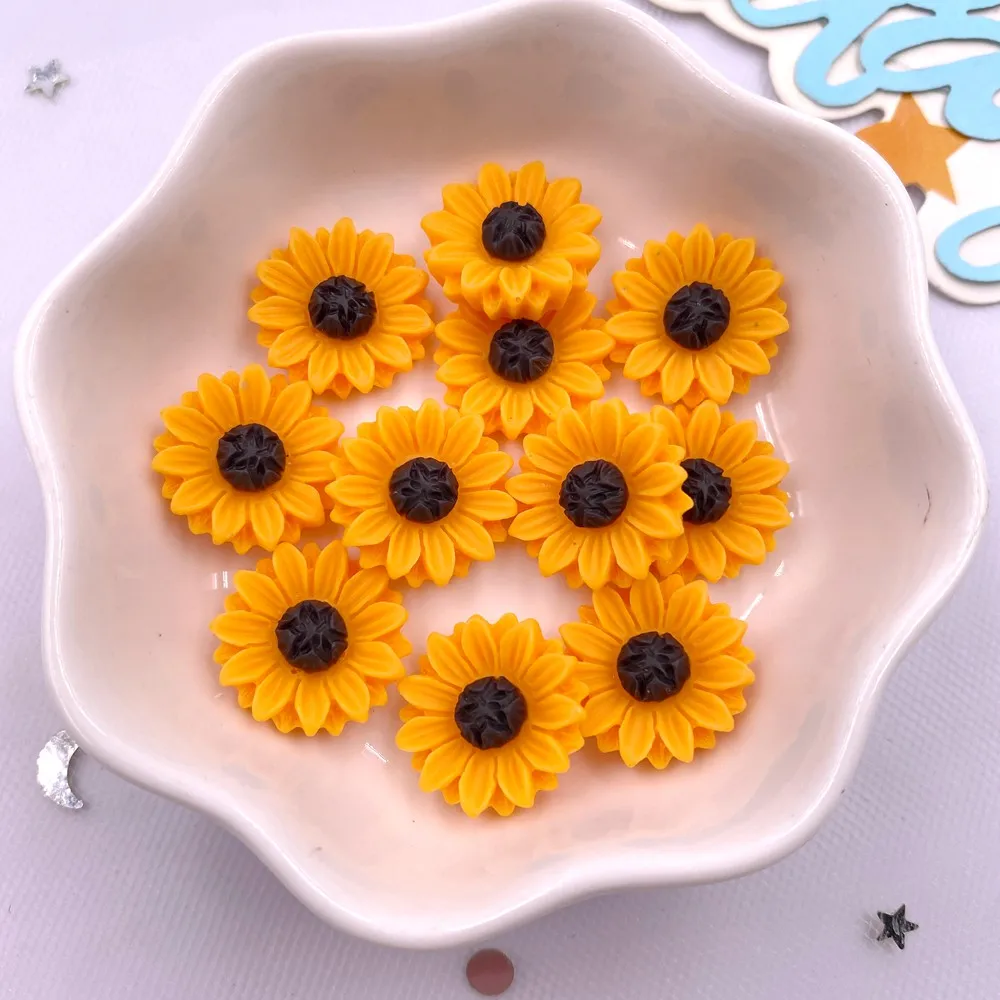30Pcs Resin Colorful 15mm Sunf - огляд і ціна Paradise Jewelry & Watches Llc Miami