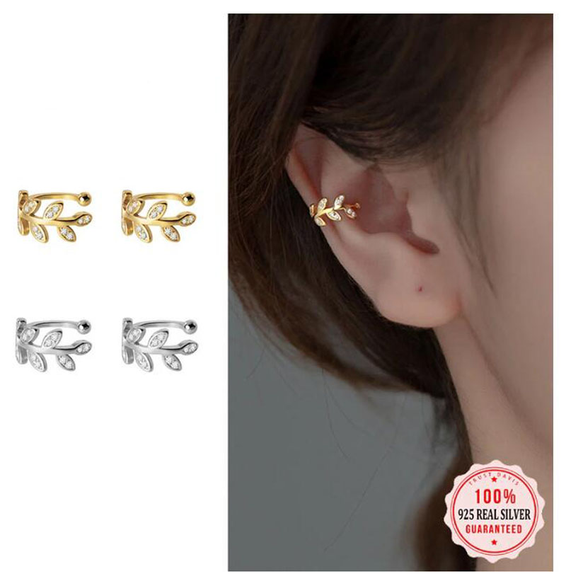 925 Sterling Silver Ear Cuff F - огляд і ціна Ear Cuff No Piercing