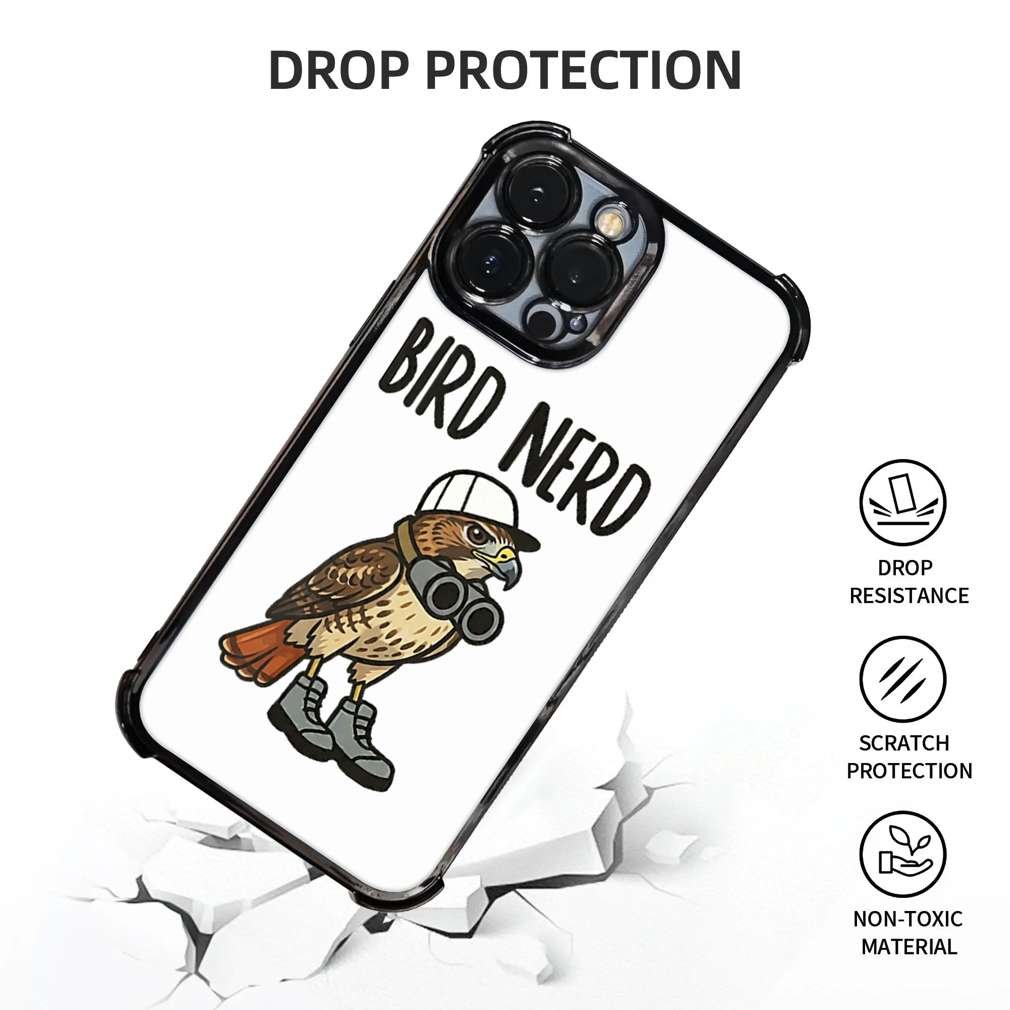 Funny Bird Nerd Watching Red T - огляд і ціна Watches & Jewelry Repair Center