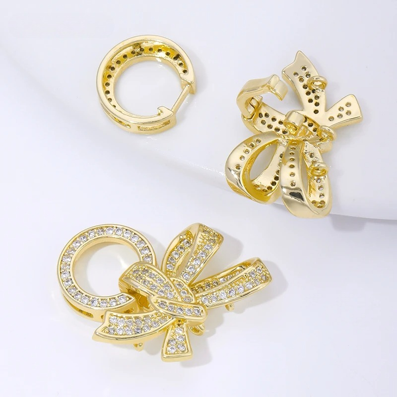 18K Gold Plated Pearl Clasps C - огляд і ціна Gold Plated Ring