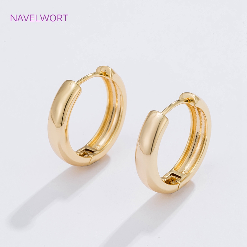 6 Sizes Gold Plated Circle Hoo - огляд і ціна Gold Plated Ring