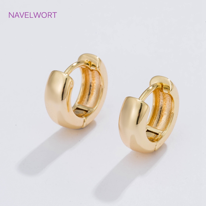 6 Sizes Gold Plated Circle Hoo - огляд і ціна Gold Plated Ring