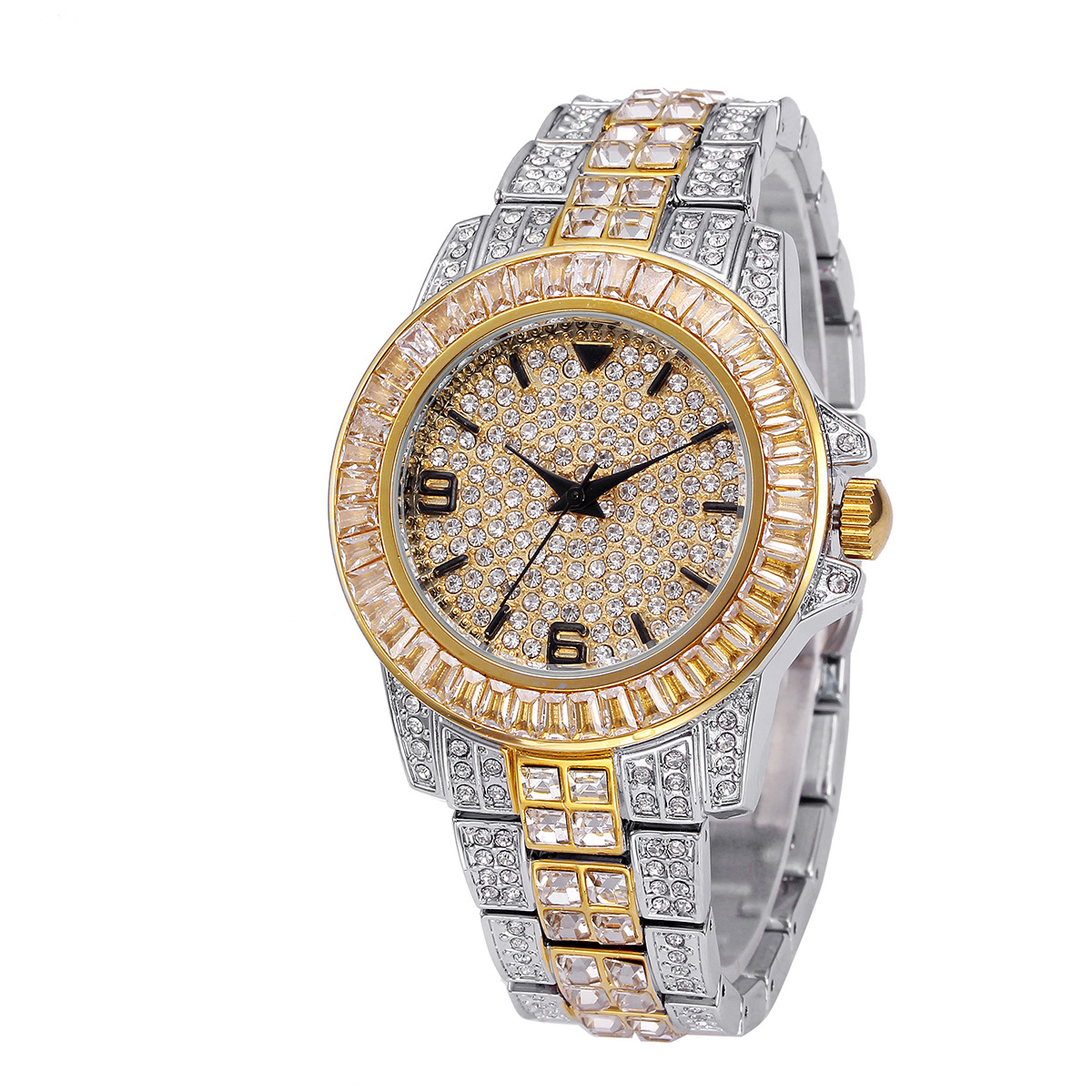 Luxury Full Stone Quartz Watch - огляд і ціна Stones Watches & Jewelry In Sweden Ab