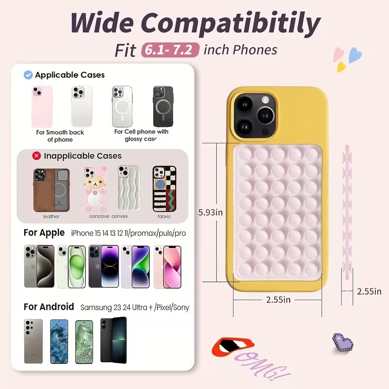 2-Pack Silicone Suction Phone  - огляд і ціна Watches & Jewelry Repair Center