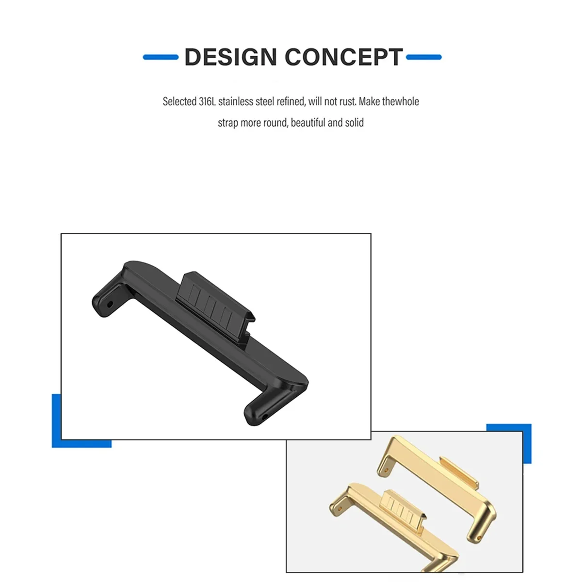 20mm 22mm 1Pair Adapter for Hu - огляд і ціна Jewellery Watch