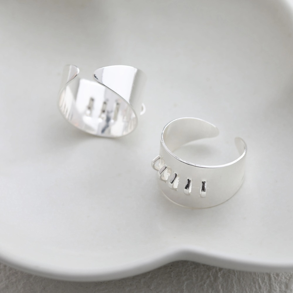 4PCS Brass Ring Settings with  - огляд і ціна Gold Plated Ring