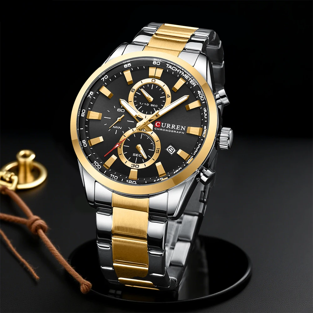 CURREN Casual Quartz Chrono Sp - огляд і ціна Jewellery Watch