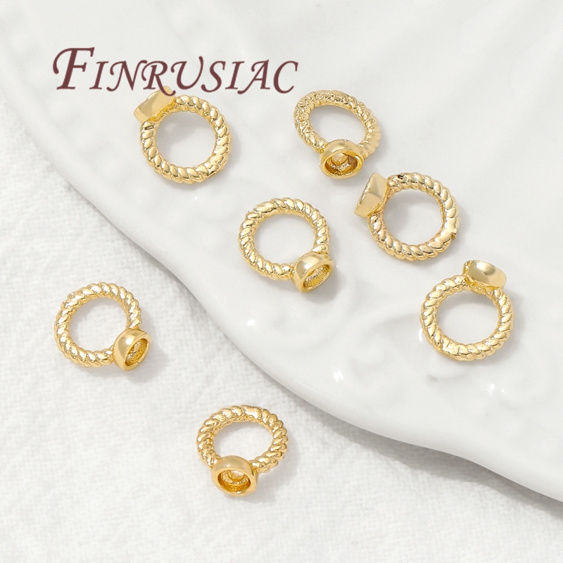 7.5mm End Connecting Ring 18K  - огляд і ціна Gold Plated Ring