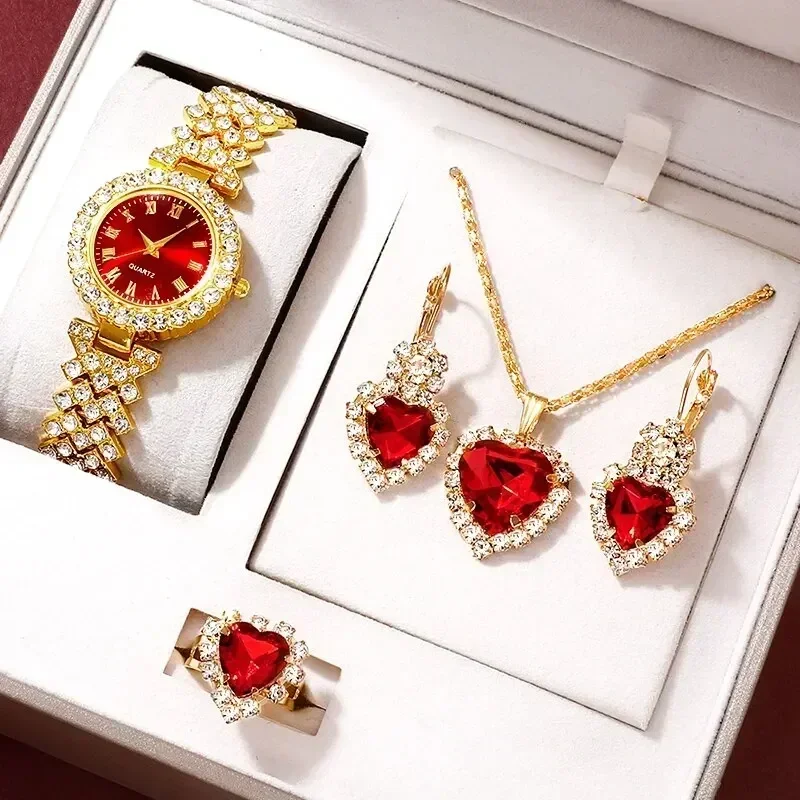 Golden Luxury Watch Women Ring - огляд і ціна Mystery Jewelry Jar Watches