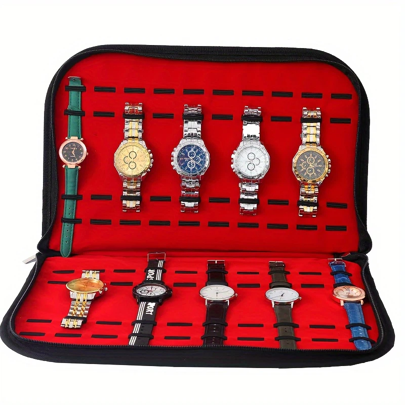 20 Slots Watch Storage Bag Con - огляд і ціна Jewelry With Watches