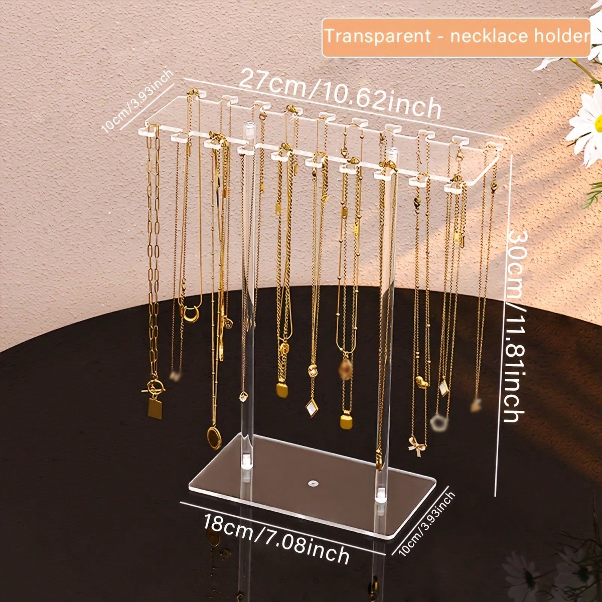 1pc Premium Clear Acrylic Neck - огляд і ціна Al Ain Jewelry & Watches Exhibition 2025