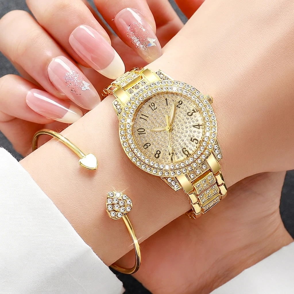6PCS Fashion Rhinestone Women  - огляд і ціна Mystery Jewelry Jar Watches