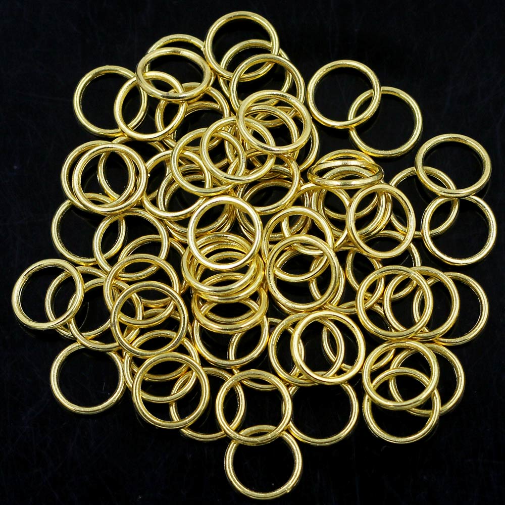 500Pcs Open Jump Rings Alloy G - огляд і ціна Gold Plated Ring