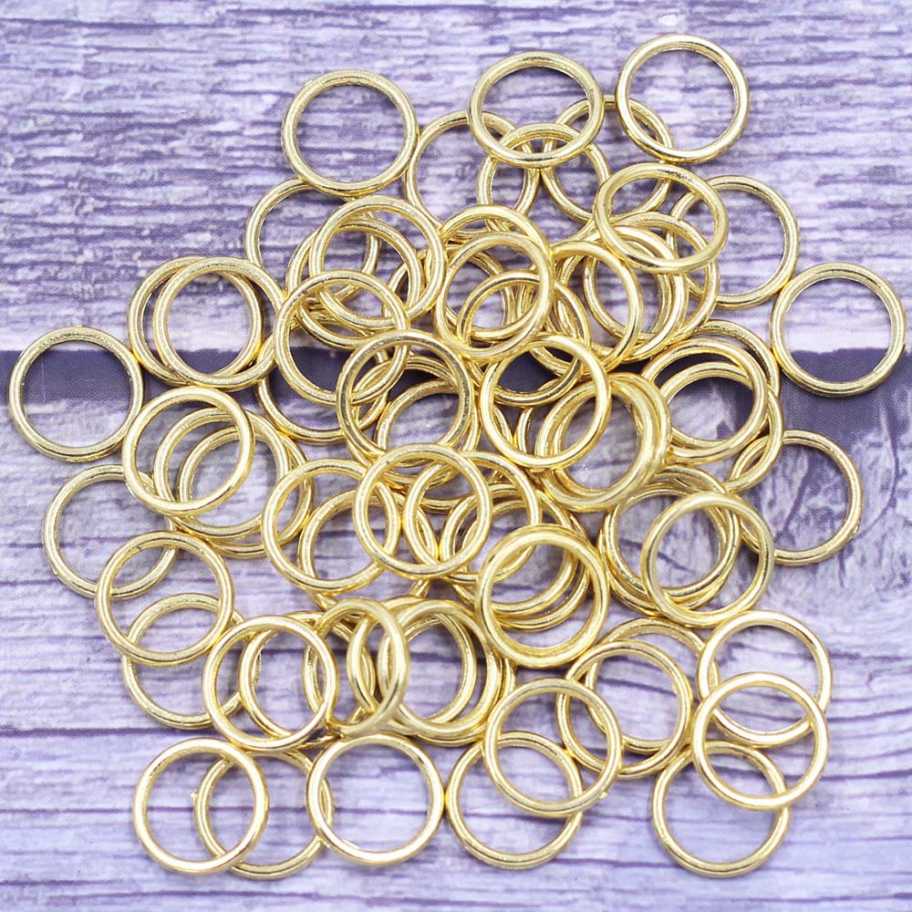 500Pcs Open Jump Rings Alloy G - огляд і ціна Gold Plated Ring