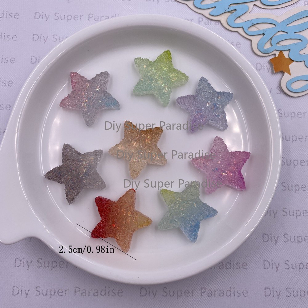 10PCS Resin Clear Candy Color  - огляд і ціна Paradise Jewelry & Watches Llc Miami