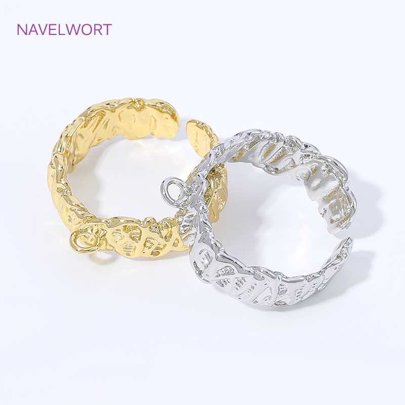 18K Gold Plated Brass Stripe O - огляд і ціна Gold Plated Ring