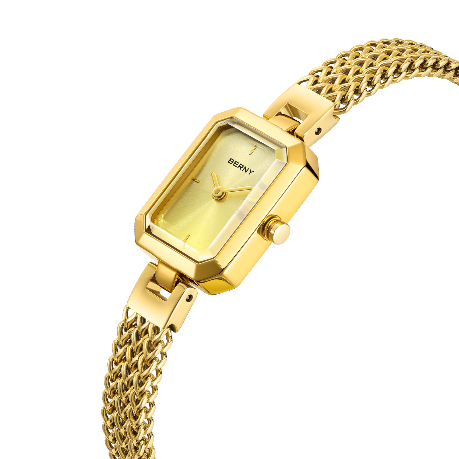 BERNY Gold Watch for Women Min - огляд і ціна Mystery Jewelry Jar Watches