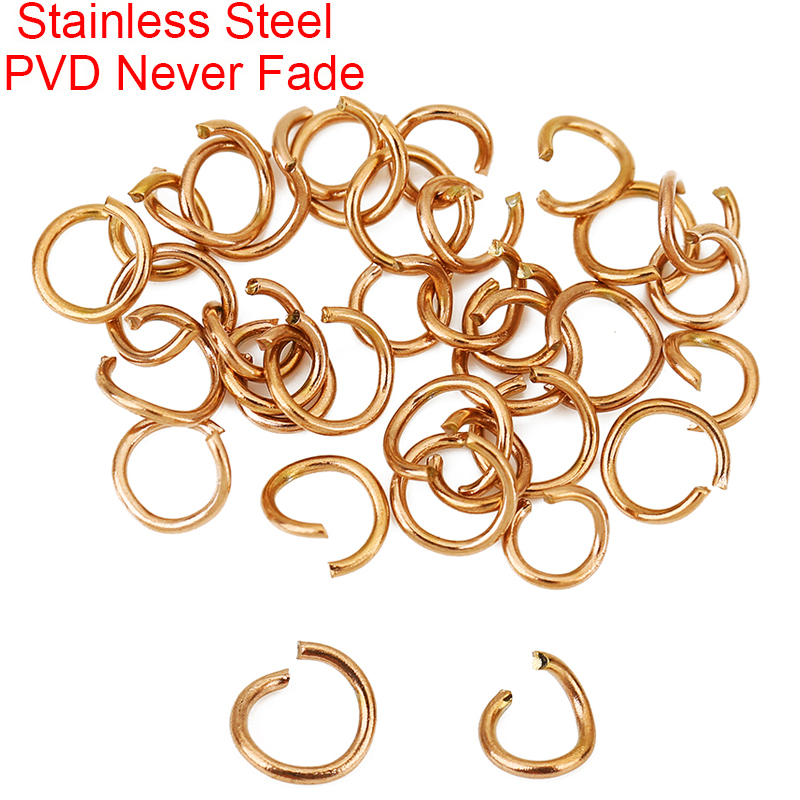 100pcs Rose Gold Plated Stainl - огляд і ціна Gold Plated Ring