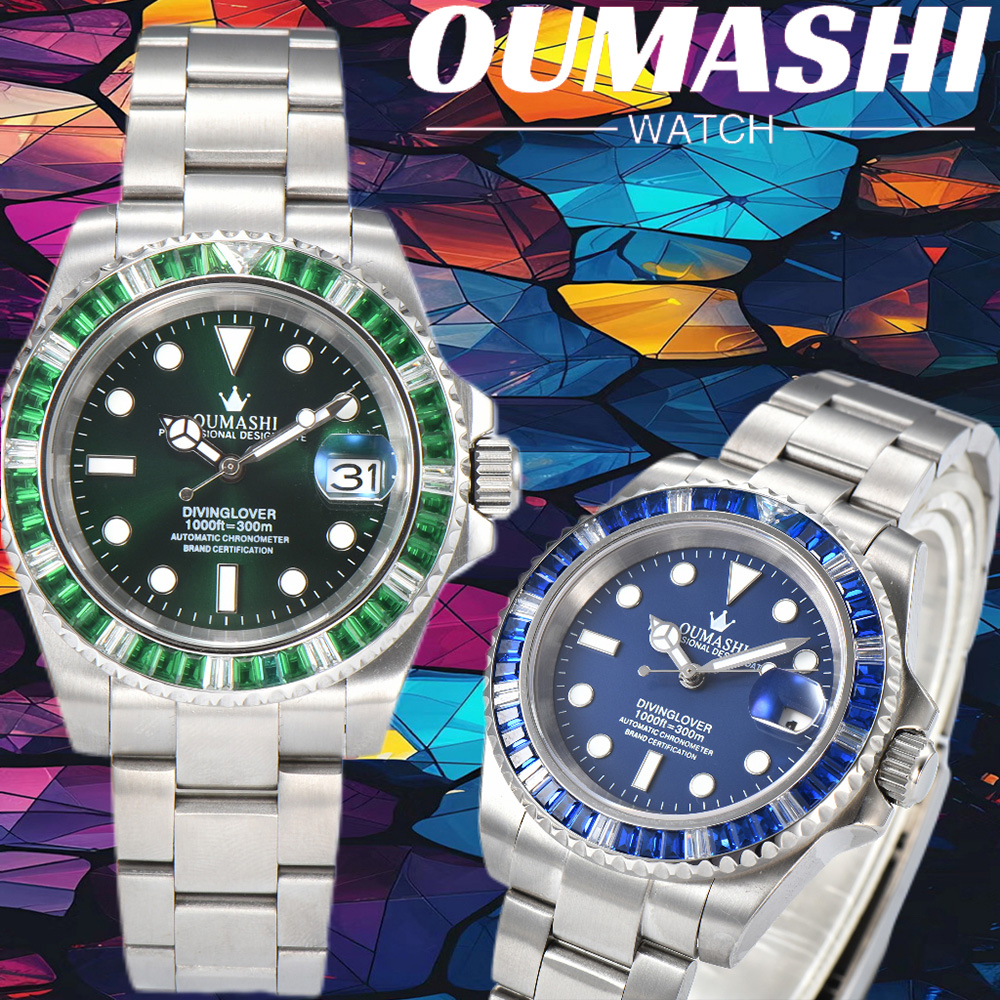 40mm Gem Diving Watch NH35 Mov - огляд і ціна Stones Watches & Jewelry In Sweden Ab