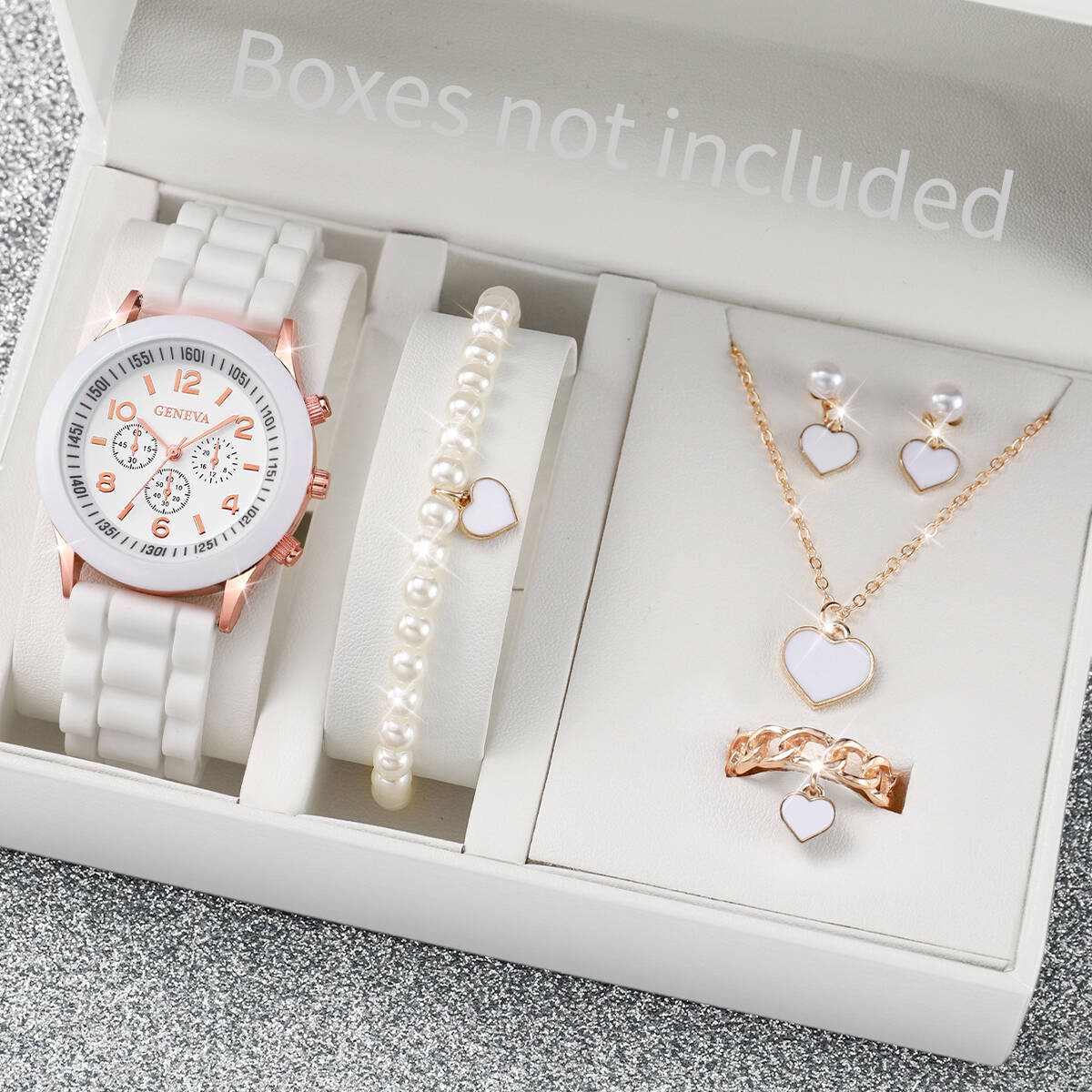 5/6PCS Fashion Women Watches J - огляд і ціна Mystery Jewelry Jar Watches
