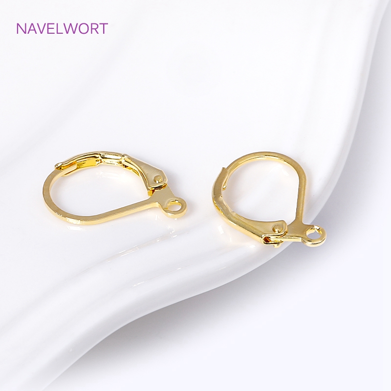 Fashion French Earring Lever-B - огляд і ціна Gold Plated Ring