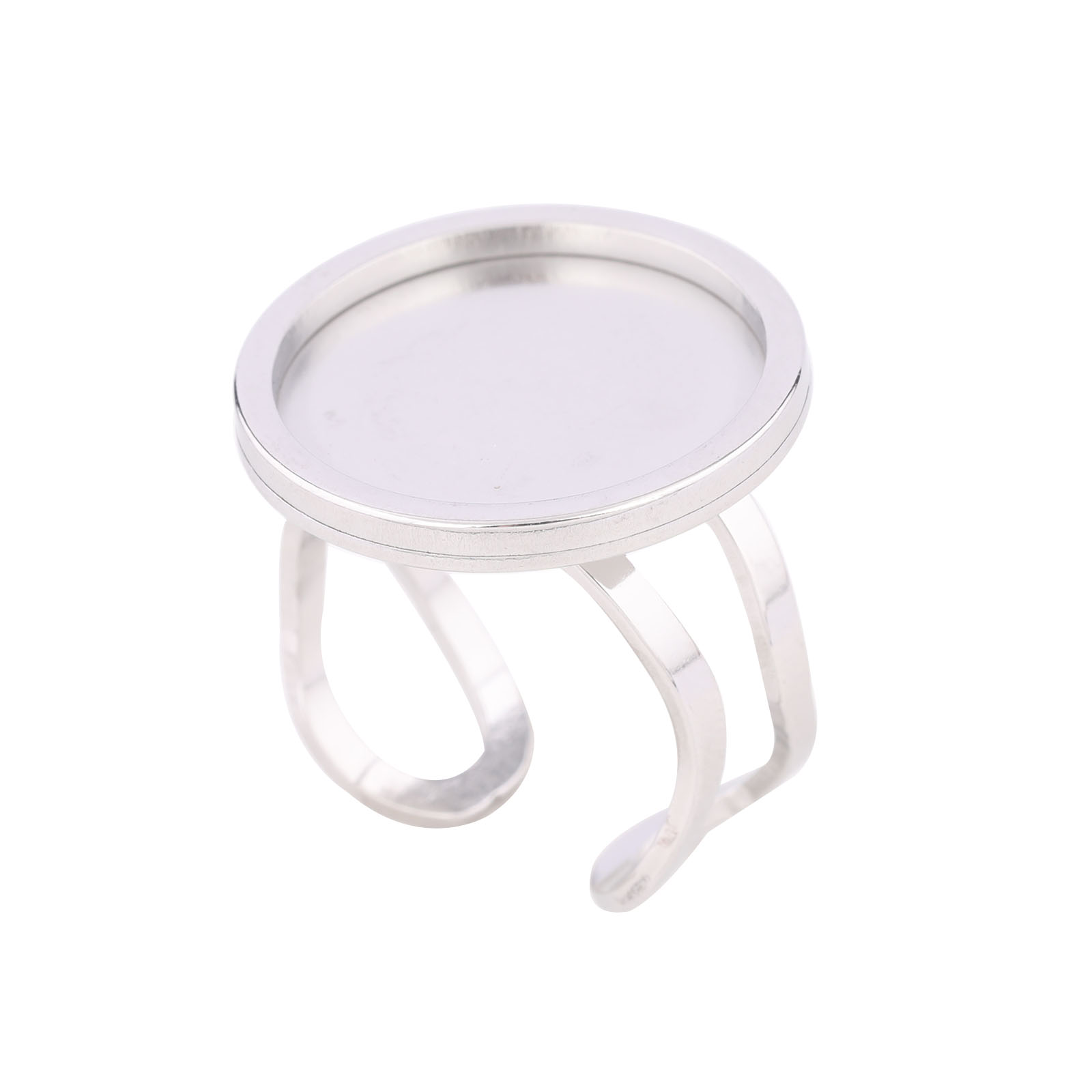 5pcs 18mm Round Cabochon Ring  - огляд і ціна Gold Plated Ring
