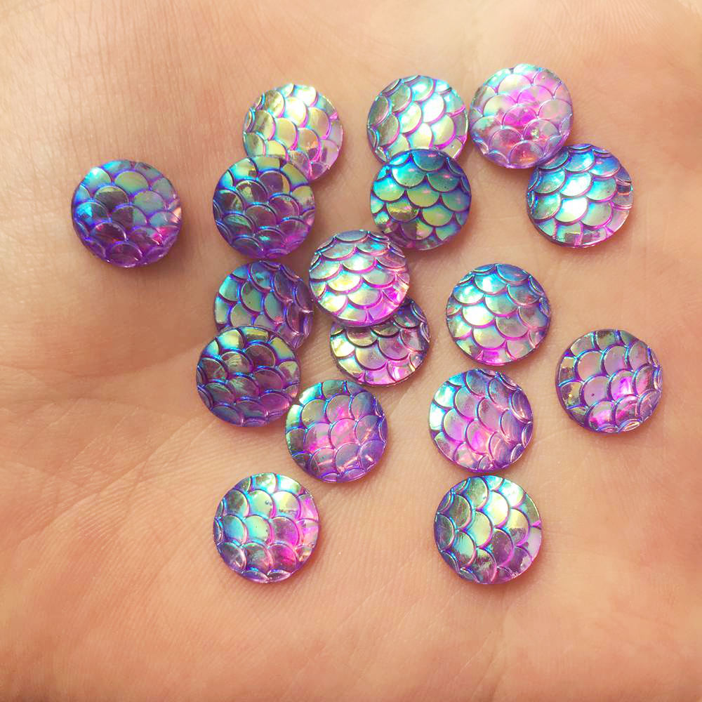 Shiny 100Pcs AB Resin 10mm Rou - огляд і ціна Paradise Jewelry & Watches Llc Miami