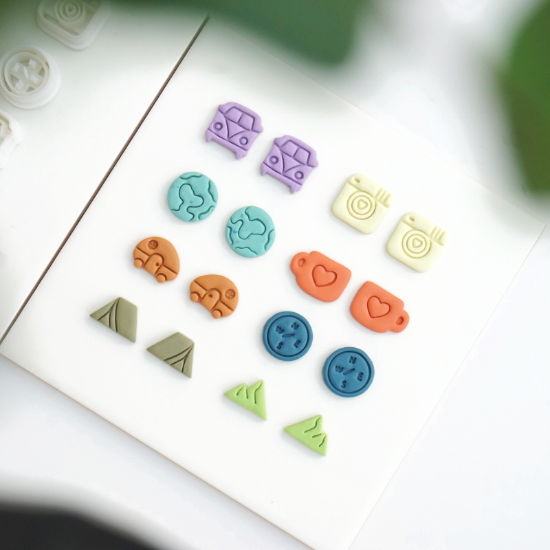 19mm Earring Polymer Clay Cutt - огляд і ціна Al Ain Jewelry & Watches Exhibition 2025