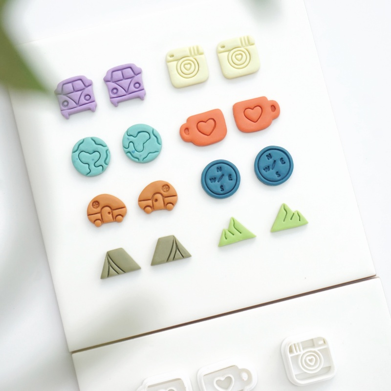 19mm Earring Polymer Clay Cutt - огляд і ціна Al Ain Jewelry & Watches Exhibition 2025