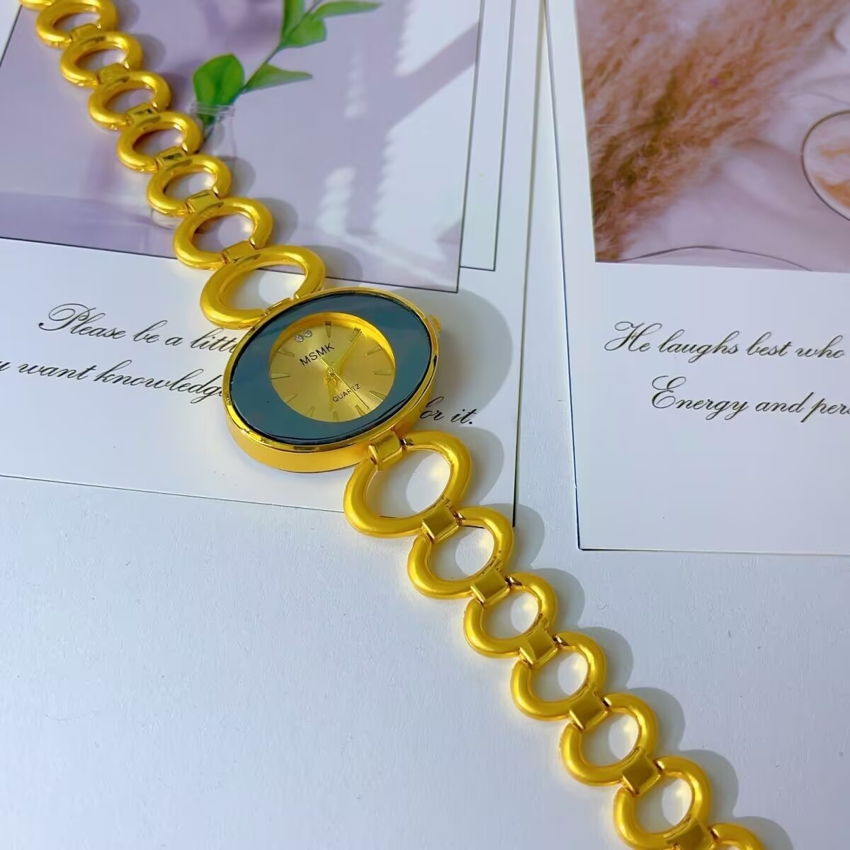 New American 24K Gold Plated W - огляд і ціна Jewelry With Watches